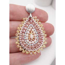 BOHO Glasperlenohrring...