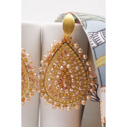 BOHO Ohrring "golden Autumn"